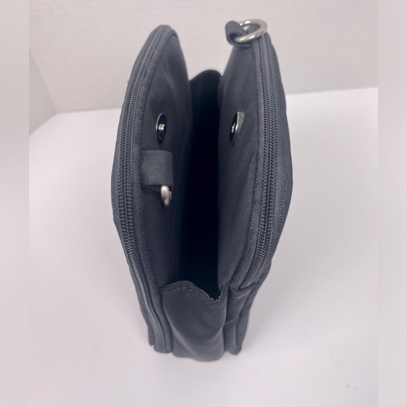 Harry and David's Northwest Express Black Canvas Cross Body Bag - Picture 10 of 16